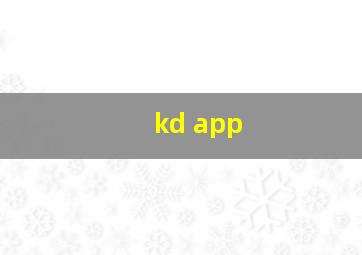 kd app